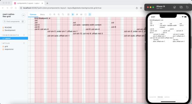 Using n Column grids on React Native