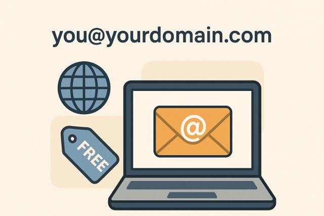 How to Get a Professional Email @YourDomain for Free (Forever)
