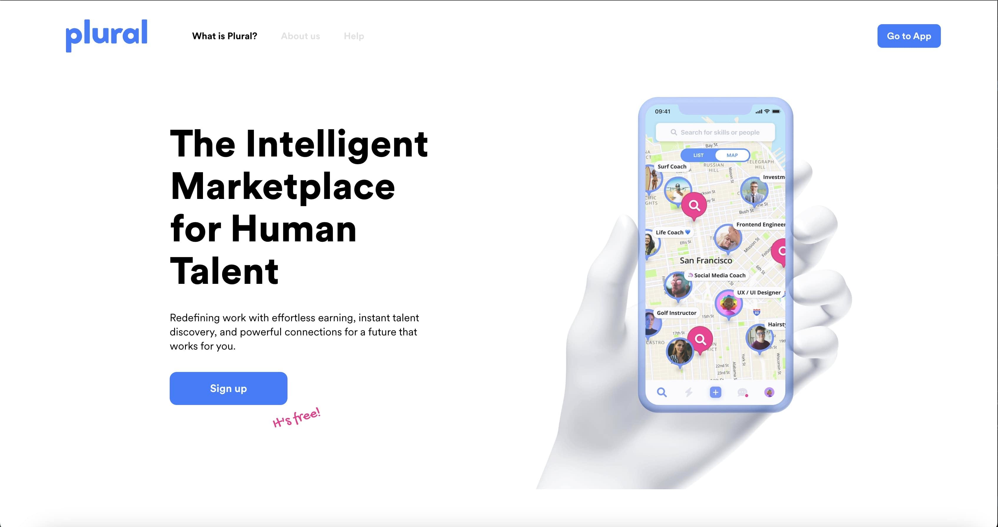 🅿️ Plural - The world's first p2p hiring marketplace cover image